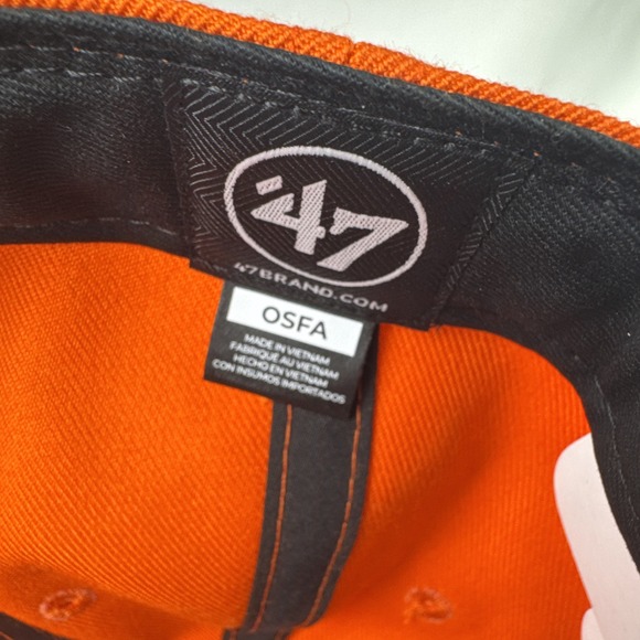 '47 Philadelphia Flyers Hat Cap 1974 1975 Stanley Cup Champs Snapback MVP - New - Picture 7 of 11